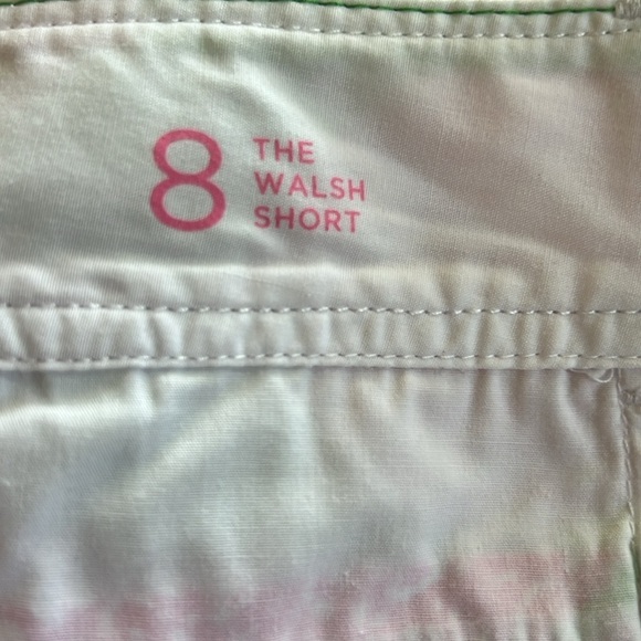 Lilly Pulitzer Limeade Cheat Ya Pink Walsh Shorts - Picture 4 of 5